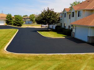 Action Pave on residential street