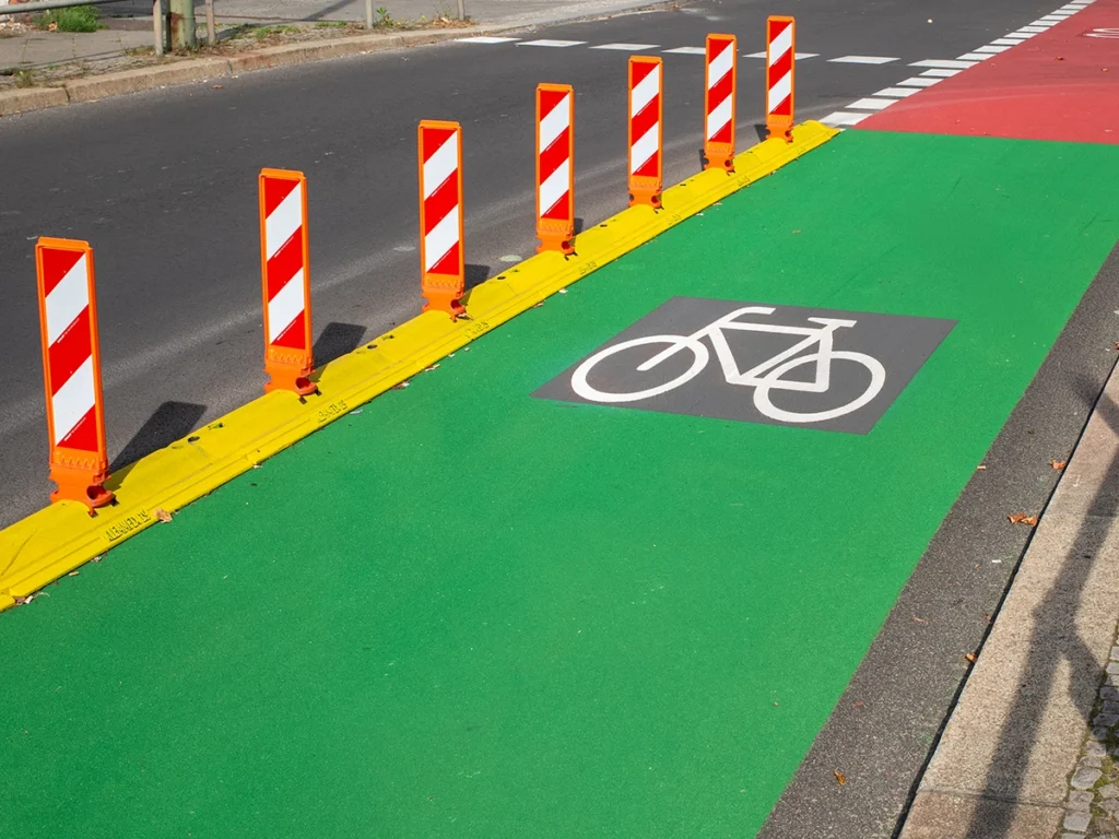 Bike Lane Traffic Paint