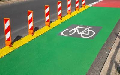 Bike Lane Traffic Paint