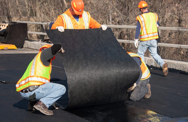 Ultraseal Bridge Deck Installation